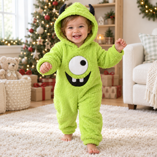 CozyCuties™ Baby & Toddler Monster Jumpsuit