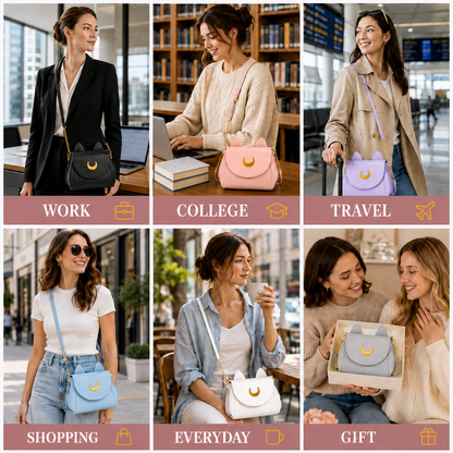 Luna Cat Crossbody Bag